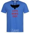 Men's T-Shirt LETS HANG OUT royal-blue фото