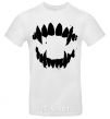 Men's T-Shirt Fangs White фото