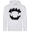 Men`s hoodie Fangs sport-grey фото