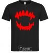 Men's T-Shirt Fangs black фото