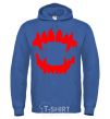 Men`s hoodie Fangs royal фото