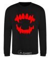 Sweatshirt Fangs black фото