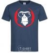 Men's T-Shirt Monkey navy-blue фото