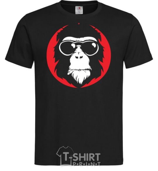 Men's T-Shirt Monkey black фото