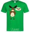 Men's T-Shirt Christmas Deer kelly-green фото