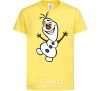 Kids T-shirt Olav cornsilk фото