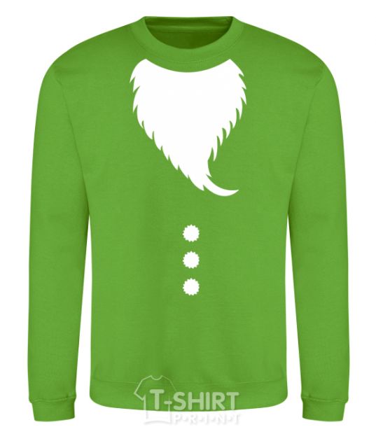 Sweatshirt Santa beard orchid-green фото