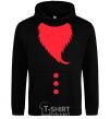 Men`s hoodie Santa beard black фото