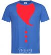 Men's T-Shirt Santa beard royal-blue фото