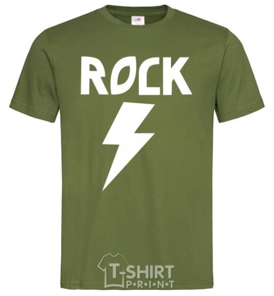 Men's T-Shirt Rock flash millennial-khaki фото