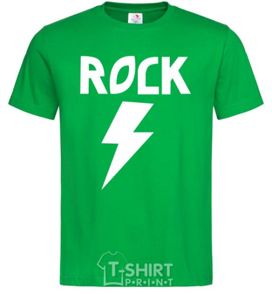 Men's T-Shirt Rock flash kelly-green фото