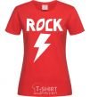 Women's T-shirt Rock flash red фото