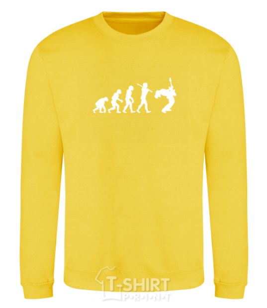 Sweatshirt Evolution Rock yellow фото