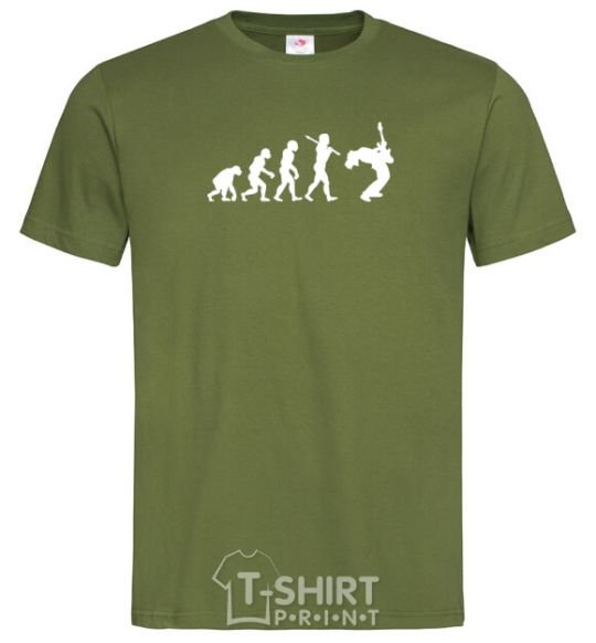 Men's T-Shirt Evolution Rock millennial-khaki фото