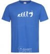 Men's T-Shirt Evolution Rock royal-blue фото