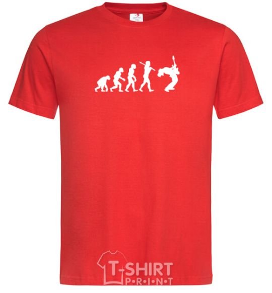 Men's T-Shirt Evolution Rock red фото