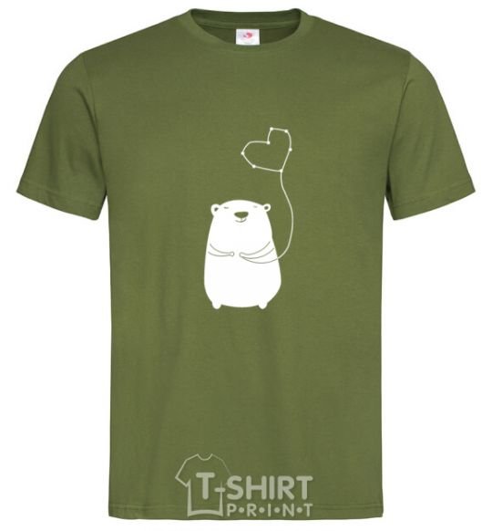 Men's T-Shirt my bear millennial-khaki фото