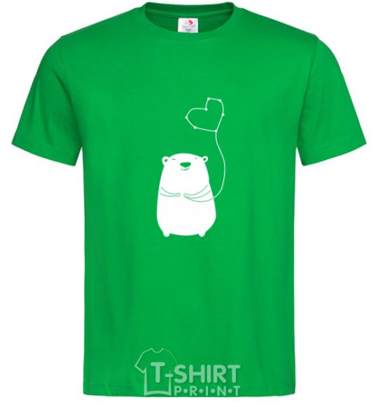 Men's T-Shirt my bear kelly-green фото