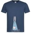 Men's T-Shirt Rabbit navy-blue фото