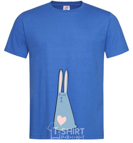 Men's T-Shirt Rabbit royal-blue фото