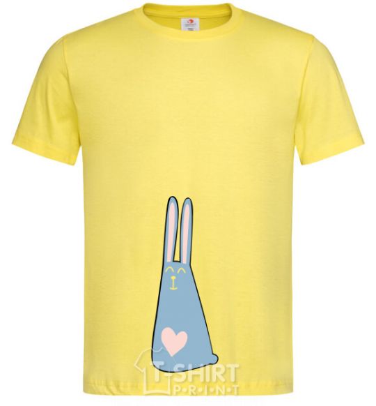 Men's T-Shirt Rabbit cornsilk фото