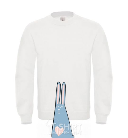 Sweatshirt Rabbit White фото