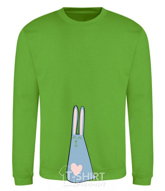 Sweatshirt Rabbit orchid-green фото