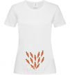 Women's T-shirt Love carrots carrots White фото