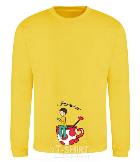 Sweatshirt Forever yellow фото