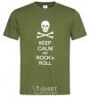 Men's T-Shirt keep calm and R'nR millennial-khaki фото