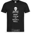 Men's T-Shirt keep calm and R'nR black фото