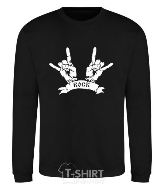 Sweatshirt Hard ROCK sign black фото