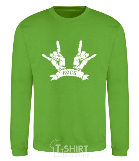 Sweatshirt Hard ROCK sign orchid-green фото