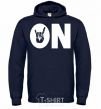 Men`s hoodie ON navy-blue фото