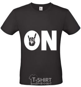 Men's T-Shirt ON black фото