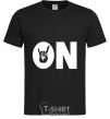 Men's T-Shirt ON black фото