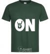 Men's T-Shirt ON bottle-green фото