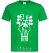 Мужская футболка head guitar Зеленый фото