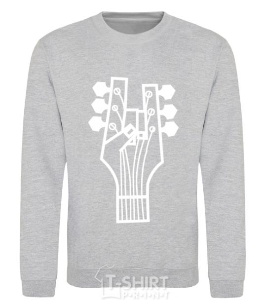 Sweatshirt head guitar sport-grey фото