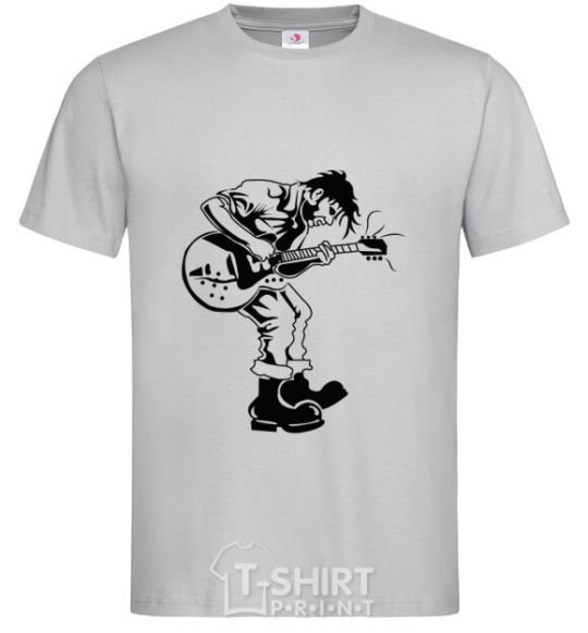 Men's T-Shirt Rockman grey фото