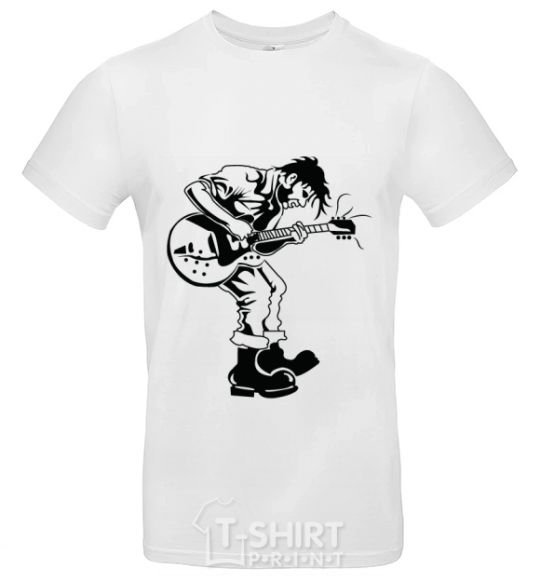 Men's T-Shirt Rockman White фото