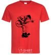 Men's T-Shirt Rockman red фото