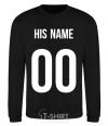 Sweatshirt His name black фото