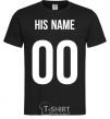 Men's T-Shirt His name black фото
