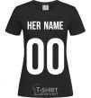 Women's T-shirt Her name black фото