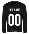 Sweatshirt Her name black фото