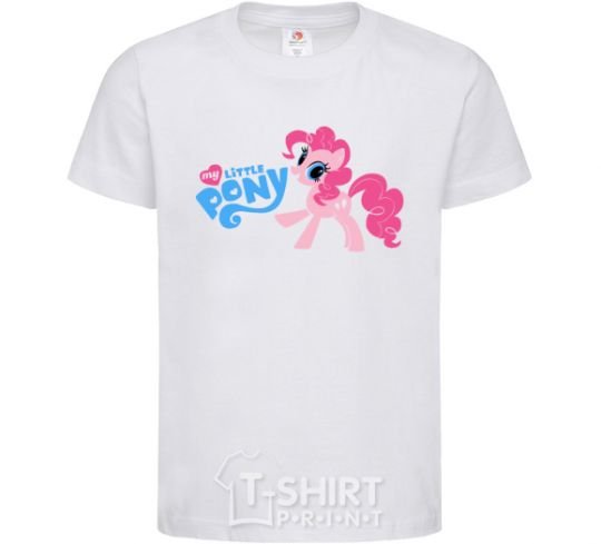 Kids T-shirt My little pony pink White фото