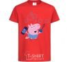 Kids T-shirt Josh red фото