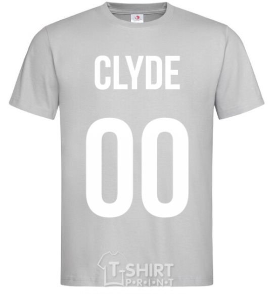 Men's T-Shirt Clyde grey фото