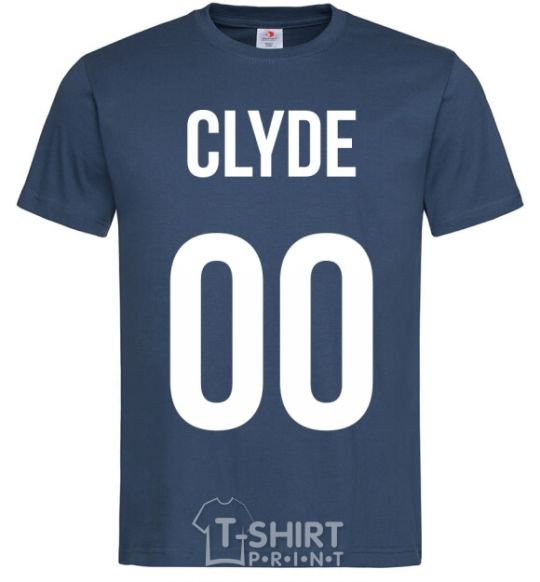 Men's T-Shirt Clyde navy-blue фото